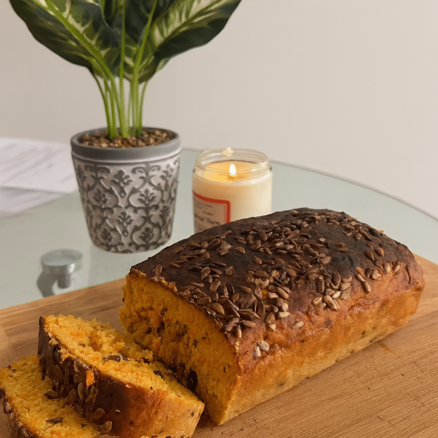 plumcake-carote-farina-mandorla-colazione-sana